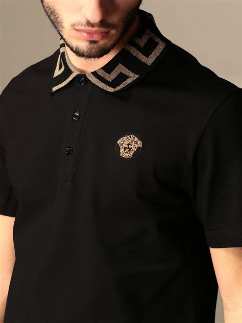 versace polo mens sale